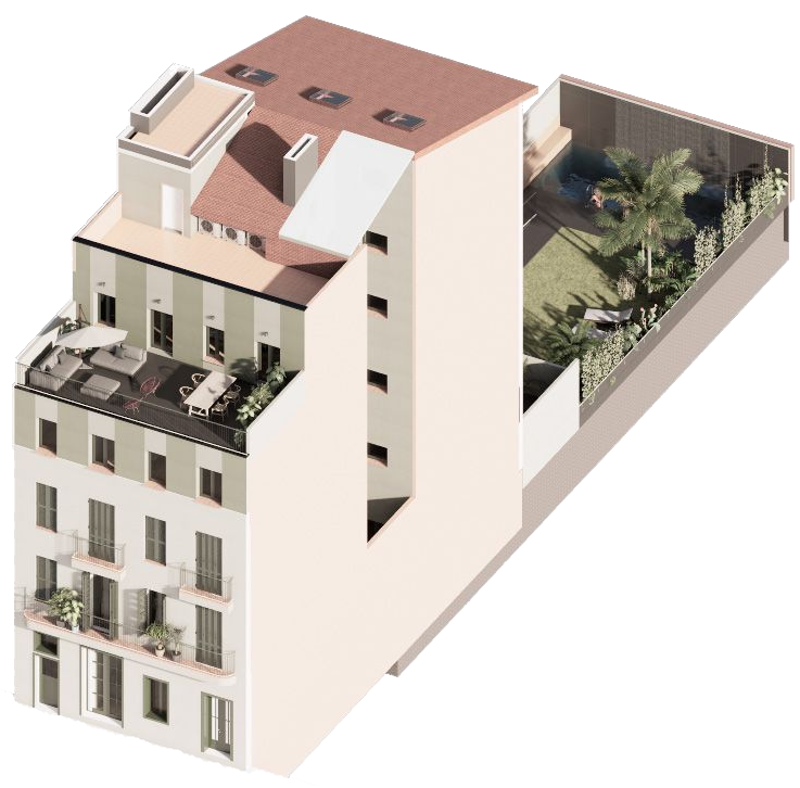 Fachada principal del edificio